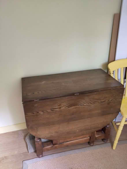 Photo of free Oval drop leaf dining table and John Lewis dishwashet (Devizes SN10) #1