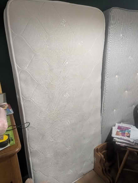 Photo of free Single bed mattress (Sprung) (Brize Norton OX18) #2