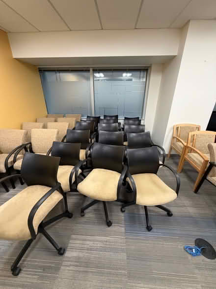 Photo of free Desk/Lobby/Office/Breakroom Chairs (Downtown Salt Lake) #3