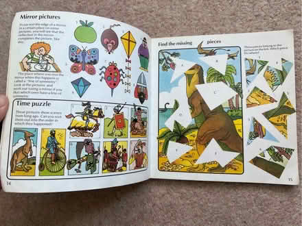 Photo of free The Usborne Book of Puzzles (Harrogate HG2) #3
