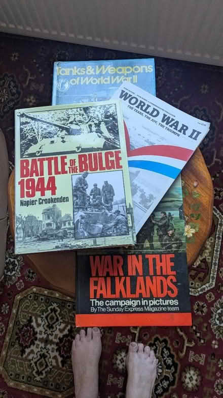 Photo of free Hard back war books (CM15 Shenfield) #1