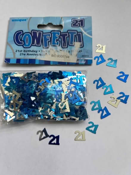Photo of free ‘21’ confetti (Harrogate HG2) #1