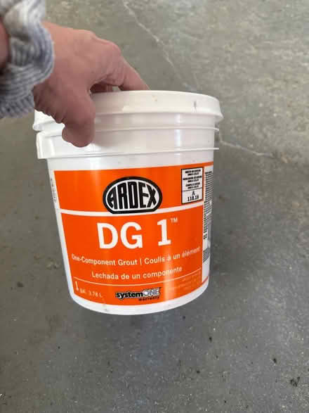 Photo of free Box of tile and grout (Bronxville) #1