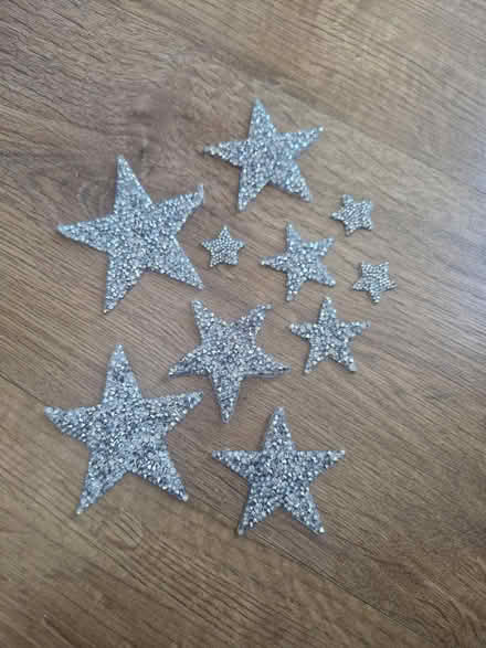 Photo of free Sparkly stars for craft (SE10) #1