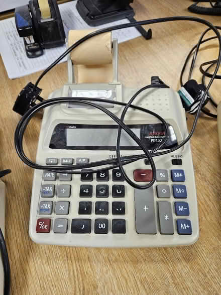 Photo of free Electric Adding Machine Calculator (Central Reading RG1) #1