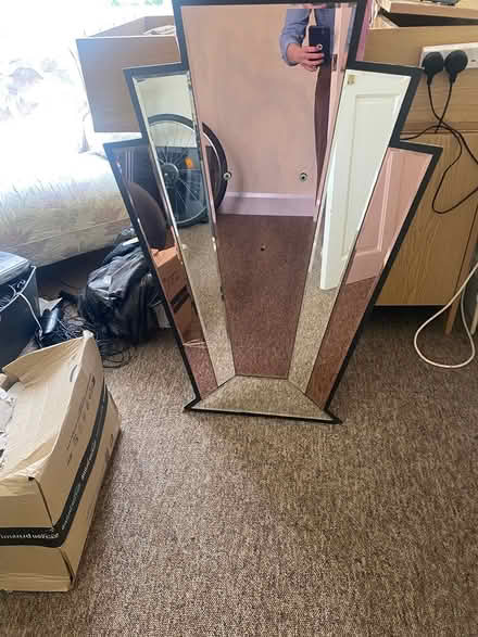 Photo of free Art deco-style mirror (Harborne B17) #1