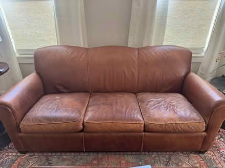 Photo of free Crate and barrel club-style couch (02840) #1