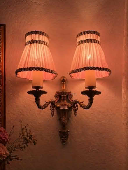 Photo of free Vintage pink wall chandelier (AL2 / SG6) #1