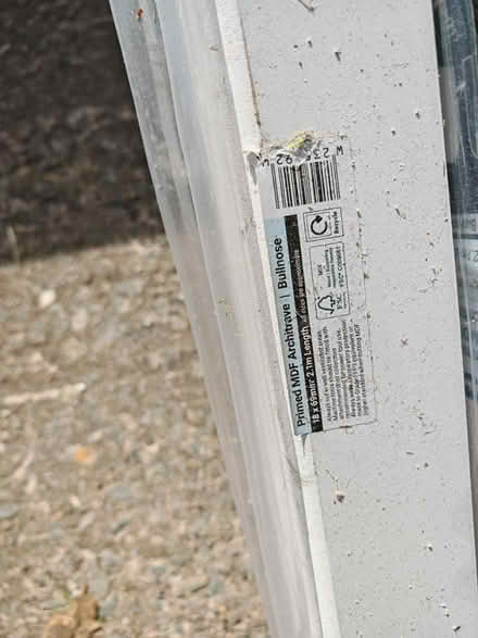 Photo of free 3 pieces of MDF skirting (Great Sutton CH66) #2