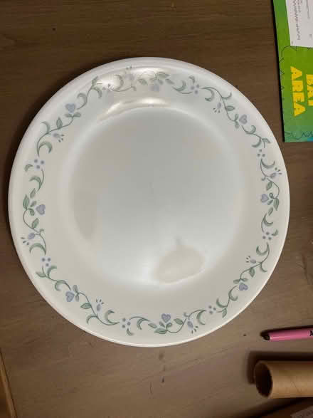 Photo of free Patterned Corell plates (Leigh High School) #3