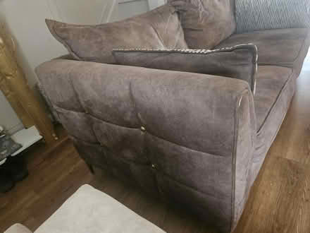 Photo of free Brown sofa (DE22) #1
