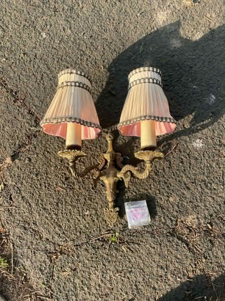Photo of free Vintage pink wall chandelier (AL2 / SG6) #2