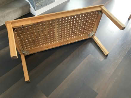 Photo of free Wooden coffee table (Ware SG12) #4