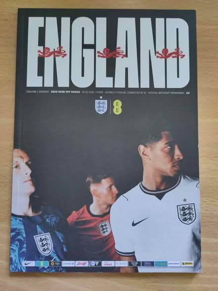 Photo of free England v Uruguay Programme (Stevenage, Old Town SG1) #1