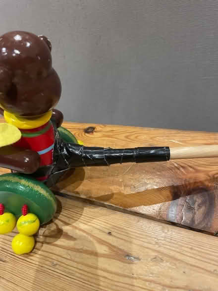 Photo of free Wooden Push along toy - monkey (Queen's Park BN2) #2
