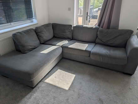 Photo of free John Lewis Sofa - L Shaped (CR4 1GB) #1