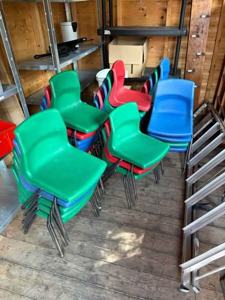 Photo of free Children’s chairs x29 (Esher KT10) #1