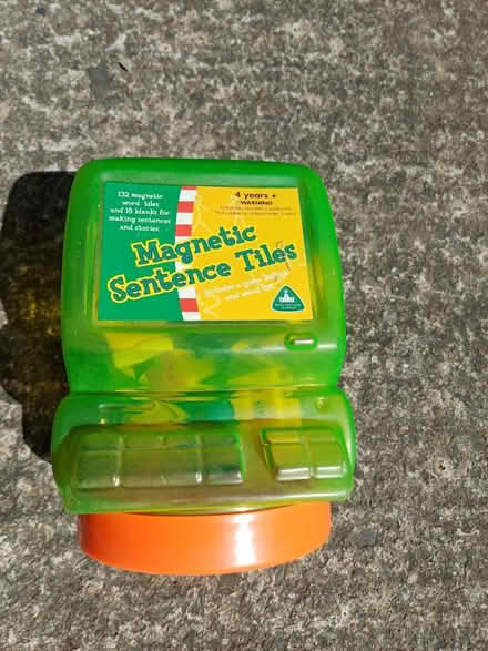 Photo of free Jar of magnetic sentence tiles (Heworth. YO31) #1