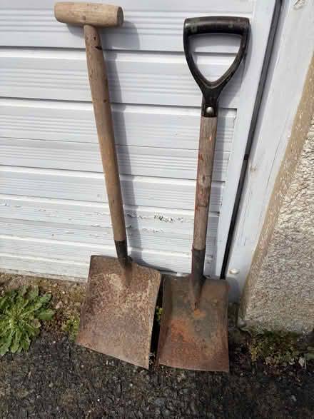 Photo of free 2 Cement shovels (Rosemount AB25) #1