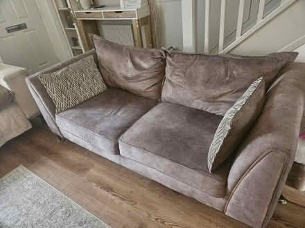 Photo of free Brown sofa (DE22) #3