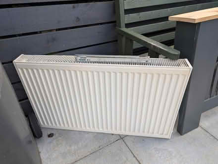 Photo of free Large radiator+ brackets (KY1 Kirkcaldy) #1