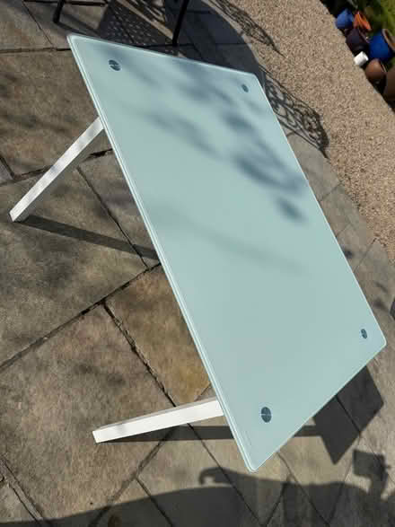 Photo of free Glass top desk (Ashford Village, Wicklow) #3