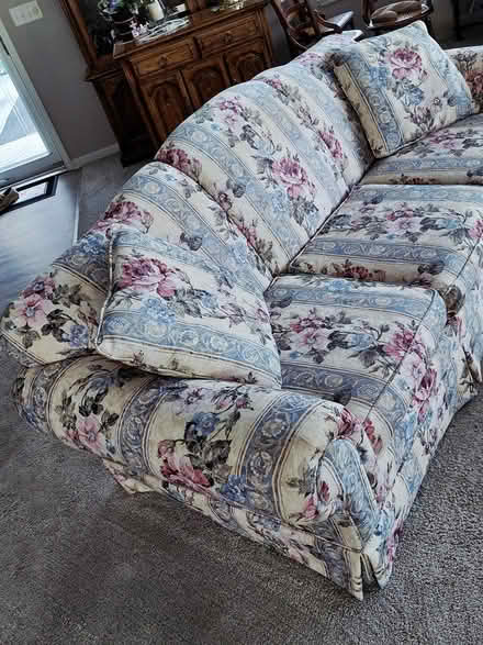 Photo of free 3 seat couch and chair (4255 StreamBank Lane, Hilliard) #2