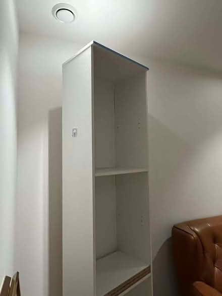 Photo of free Tall White Storage Cabinet / Bookshelf (Colindale NW9) #3