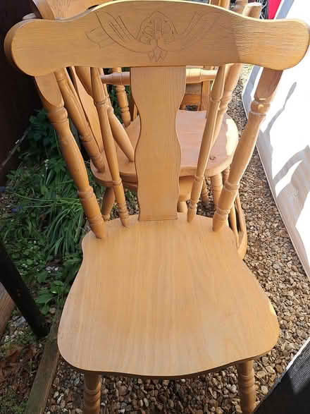 Photo of free Wooden chairs (Walsoken PE13) #1