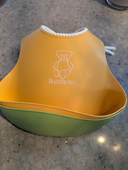 Photo of free Two plastic bibs (63rd& main, DG) #1