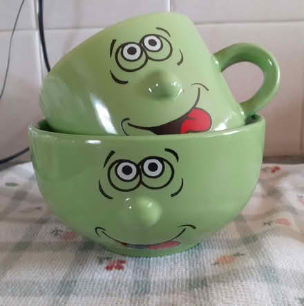 Photo of free Matching Cup and Bowl (Surrey Heath GU15) #1