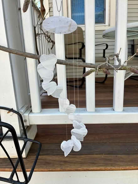 Photo of free Small, heart-shaped wind chimes (Park-Monroe Neighborhood) #1
