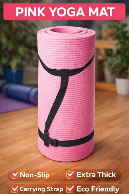 Photo of free Pink Yoga/Exercise Mat (Hampden Park BN22) #1