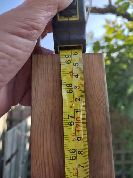 Photo of free Tall wooden shelves (So197nr) #3