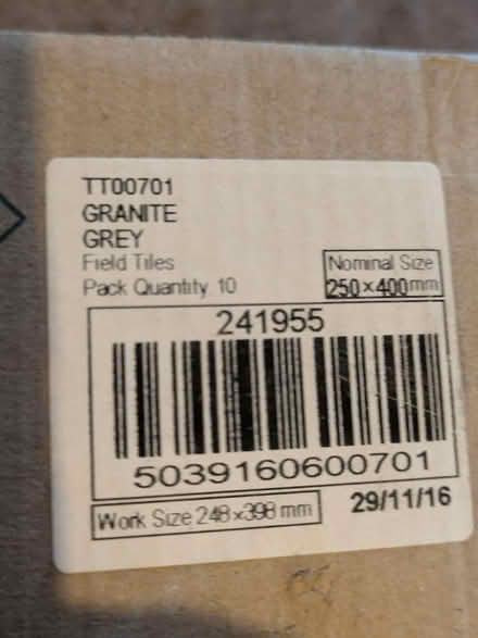 Photo of free Ceramic wall tiles X10 1sqm (Ettiley Heath CW11) #3