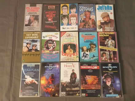 Photo of free 45 x retail VHS tapes (Norton Canes WS11) #2