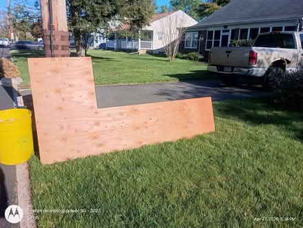 Photo of free Curb alert - Plywood (73 Main Blvd, Ewing Twp.) #1