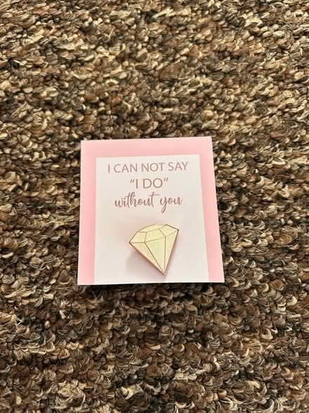 Photo of free Bridesmaid pin badge (Skerton LA1) #1