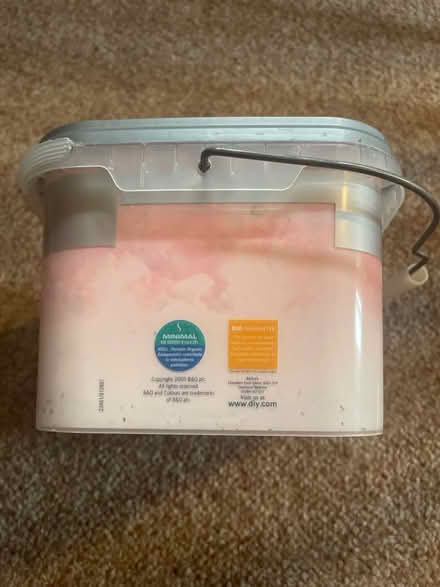 Photo of free 2.5 litres pure pink matt paint (IP7) #3