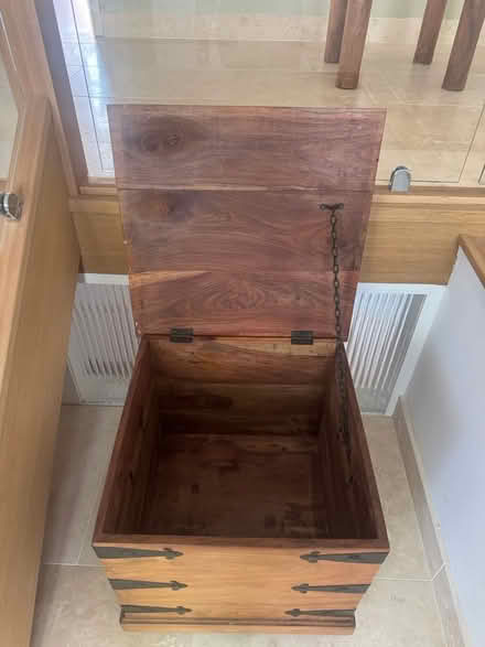 Photo of free Wooden Storage Box/Side Table (Tilehurst, Reading RG30) #2