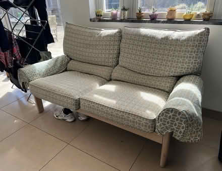 Photo of free Retro fabric sofa (Weybridge KT13) #1
