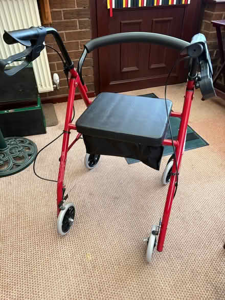 Photo of free 4 wheeled walker with seat (Langho BB6) #1