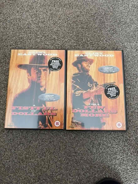 Photo of free Clinton Eastwood DVDs (Stanford-le-Hope SS17) #1