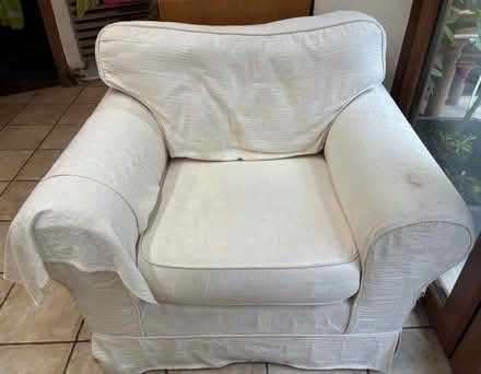 Photo of free Three piece suite for recovering (Kettleshulme SK23) #1