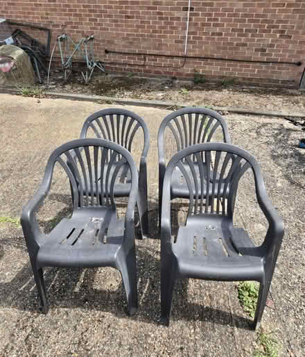 Photo of free Plastic Garden Chairs (Aldershot GU12) #1