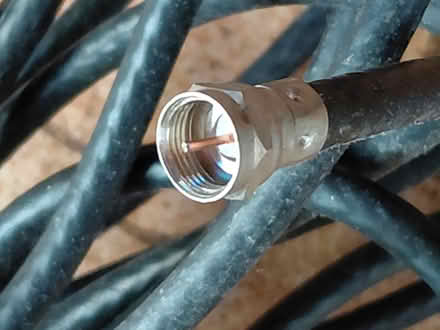 Photo of free Coaxial lead with connectors (Brantham CO11) #2