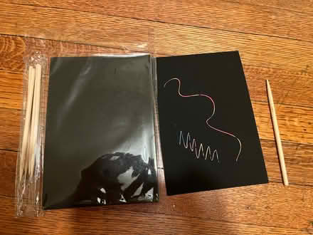 Photo of free Big bundle of scratch art sheets (Kensington Brooklyn) #1