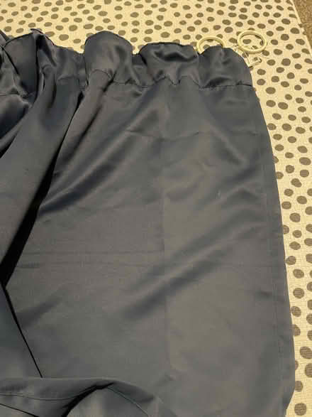 Photo of free Dark blue curtains - pair (Camberwell SE5) #2