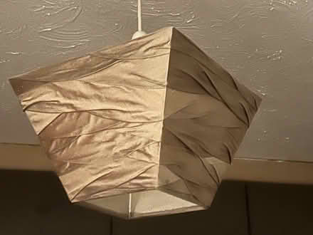 Photo of free Taupe pendant lampshade (Barkham RG41) #1