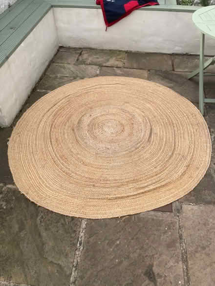 Photo of free Round jute rug (Dublin) #2